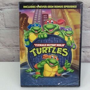 1987 Teenage Mutant Ninja Turtles DVD Entertainment Ages 5+ Cowabunga Dude NIP